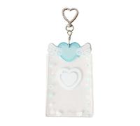 Porte de carte photo - Tour photocardiale | Manches de carte photo | Titulaire des cartes étudiantes décoratives acryliques pour adolescents pour adultes | Cards Sash