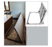 Porte de cave à vin cachée personnalisée robuste - Panneau d'accès encastré de 61 x 63,5 cm avec ventouse - Design durable et élégant pour sous-sol rampant et solutions de stockage de vin