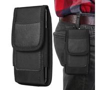 Porte De Ceinture De Téléphone, Bufères De Ceinture Étanche Pour Téléphone Avec Slot Stylo | Black Oxford Fabric Mobile Phone Pack, Support De Téléphone Pour Téléphones De 5,5-6,5 Pouces