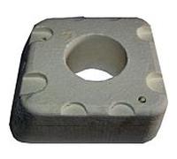 porte de chaudière en pierre isolante Wolf 1610225 pour HK- 2000