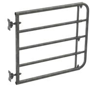Porte de clôture réglable 90 galvanisée Kerbl Argenté 90 cm