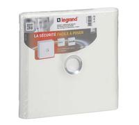 Porte de coffret - LEGRAND - Drivia - Blanche - 1 rangée - Charnières invisibles