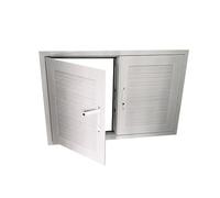 Porte de couvercle de trou de plafond mural métal, garniture de trou de downlight, panneau d'accès décoratif montage mural blanc, trappe d'inspection cloisons sèches plaques plâtre(24x20in/61x51cm)