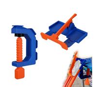 Porte de Départ 2 Voies et Pince pour Hot Wheels | Porte de Départ en PLA avec Pince Accessoire de Piste pour Track Builder Unlimited BHT77/FTL69 Voitures 1:64
