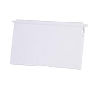 Porte de déversoir de piscine avec éponge pour petit skimmer Hayward SP1091LX - Construction ABS, 20,5 x 12,5 cm, déflecteur de filtration des débris blancs