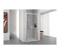 Porte de douche battante Océan B - extensible 78 à 84 cm NOVELLINI