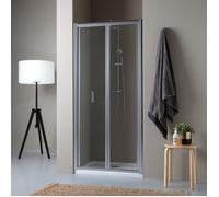 PORTE DE DOUCHE EN NICHE 85CM OUVERTURE PLIANTE | SOFFIO