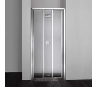 Kiamami Valentina - Niche de douche 110 cm porte trois portes coulissantes | Star