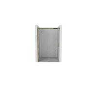 Porte de douche extensible Mexen Omega 100 cm, transparente, dorée - 825-100-...