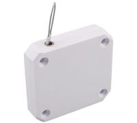 Porte de douche plus proche - Écran coulissant plus proche - Outil de fermeture anti-tempête rétractable automatique - Cordon en acier de 1,2 m - Pour salle d'étude, salle de bain, chambre à coucher