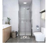 vidaXL Porte de douche ESG transparent 101x190 cm