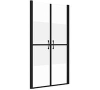 vidaXL Porte de douche ESG demi-dépoli (68-71 x 190 cm)