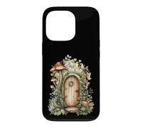 Porte de fée Champignon Fantaisie Coque pour iPhone 13 Pro