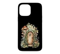 Porte de fée Champignon Fantaisie Coque pour iPhone 13 Pro Max