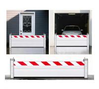 Porte De Garage Barrières Anti-inondation - 214cm Long Réutilisable Barrière Anti-inondation - Amovible Système De Prévention De L'eau/Barrages Temporaires Pour Sous-sol(214 * 40cm)