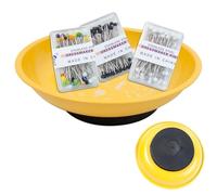 Porte de goupille magnétique, plateaux ronds à aimant solide pour coudre | Outils de conservation d'aimant universel pour écrous, boulons,Rondelles de port, fer, clous, vis, prises, bits et plus