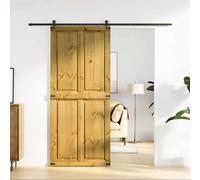 Porte de Grange Chambre Bureau Intérieur CORONA Bois Massif de Pin vidaXL
