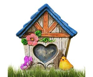Porte de Jardin féerique - Accessoires de Jardin de fées Miniatures | Décoration de en Bois, Mini Accessoires de féerique, Cadeaux de Noël pour Filles garçons
