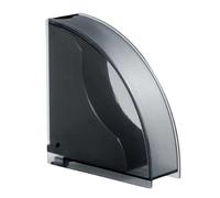 Porte de papier filtre de -porte-patiton de distribution de stockage acrylique, support de papier en forme de ventilateur avec couverture, organisateur de filtre compact pour cuisine