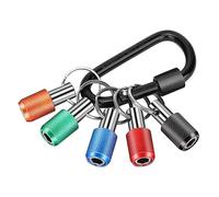 Porte- de perceuse portable - de tournevis à clé pour hexagonaux | Socle compact - Organiseur pour homme - Boîte à outils de poche pour perceuse, conducteur, réparation et