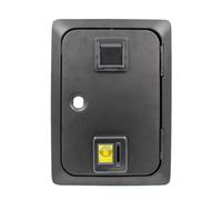 Porte de PièCe de Monnaie D'EntréE de Machine de Jeu D'Arcade ou de Flipper Wells Porte de Porte avec PièCe de Console de Jeu une PièCes Mech