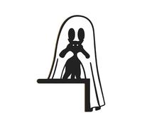Porte De Porte - Ornement Mural À L'épreuve Des Tracas, Décoration Du Coin De La Porrte Fantôme | Décoration De Chats D'Halloween Pour Pour La Cuisine En Dortoir Pour Chambre À Coucher Escaliers