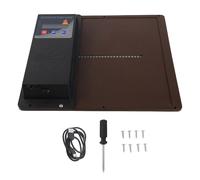 Porte de poulailler avec minuterie, affichage LED, programmable, ouverture automatique de la porte du poulailler, ouverture horizontale pour poules, canards, oies