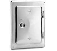 Porte de ramonage en acier inoxydable - simple paroi - Schiedel PRIMA PLUS 300 mm x 190 mm (Ø 150 - 230 mm)