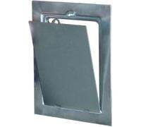 Porte de ramonage en acier OUTIFRANCE - Dimensions : 210 x 200 mm - Permet le ramonage des conduits de cheminées