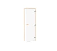 Porte De Sauna Classic, Transparent Tremble 80x200