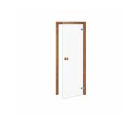 Porte de sauna Classic - Tremble thermo-traité / Verre clair / 70 x 190