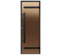 Porte de sauna Harvia Legend - Pin Noir / Verre Bronze / 70 x 190