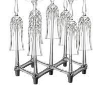 Porte De Séchage Pour Bouteille D'eau - Support D'échappement De Bouteille, Support Réutilisable Réglable | Organisateur De Stockage De Cuisine À Base De Base, Pour Tasse À Thé Au Café