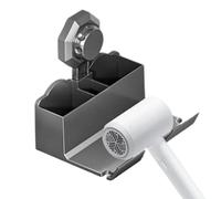 Porte de sèche-cheveux pour salle de bain, grille de sèche-cheveux murale pour pipe, plateaux de salle de bain, systèmes de stockage de spa, organisateur spatial, tampons de salon pour salon