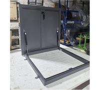 Porte de secours en acier et couvercle de trappe pour fenêtres de toit - Étanche - Pour toits plats - Résistant aux intempéries - 76,2 x 91,5 cm - Idéal pour un accès sécurisé