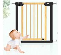Porte de Sécurité Auto Fermer Swing Fermer Clôture D'Escalier Sans Forage Portes de Sécurité Escaliers Pression Fit Clôture Pour Bébé, Enfants, Tout-Petits, Animaux de Compagnie/116-125Cm