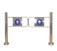 Porte de sécurité d'entrée de supermarché, Porte de Swing de sécurité, Passage/Couloir/entrée Clôture Automatique de Porte à 1 Voie, accès à la Porte Manuelle Manuelle, pour l'allée