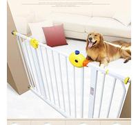 Porte de Sécurité Pour Animaux de Compagnie, Chien-Chat Ou Autres Animaux de Compagnie Pour Ouvertures Extra-Larges, Avec Seuil Et Opération À Une Main/245-254Cm