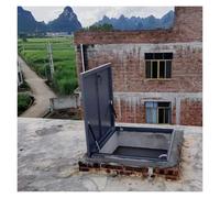 Porte de sous-sol résistante aux intempéries avec panneau d'accès au plafond (70 x 70 cm) - Idéal pour les couloirs et les hôpitaux - Housse anti-chocs à gaz pour une sécurité accrue