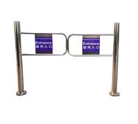 Porte de Swing d'entrée de supermarché, Porte de balançoire de Rebond Automatique avec Conception de poussée à la Main à Ressort à la Porte à Sens Unique pour la bibliothèque de Magasin Asle