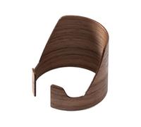 Porte de téléphone de bureau, support de téléphone en bois, support de téléphone de cylindre décoratif, organisateur de tablette de bureau en bois, décoration de la maison pour salon, chambre à partir