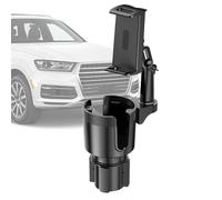 Porte de téléphone et de Tasse de Voiture, Support de Tasse de téléphone Portable de Voiture | Serve de téléphone 2 en 1 à Bras Long - Roue à 360 degrés, de But de Tasses et téléphones