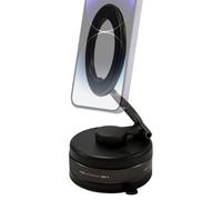 Porte de téléphone magnétique d'aspiration sous vide, support de téléphone magnétique à vide, porte de téléphone de voiture à rotation à 360 degrés, stable, berceau de voiture pour la plupart par