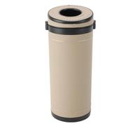 Porte de Tissu Automobile, Cuir en Cuir et Tungstène en Acier pour Voiture en Boîte, Portable pour les Tissus Ronds pour Utilisation de Voiture (Kakis)