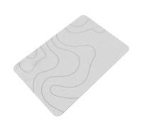 Porte de Toilettes Mat à Glissement - Tat de Douche en Pierre de diatomite à séchage Rapide | Tapis de Bain en Pierre de diatomite Non glissée | Tapis d'entrée à l'intérieur | Mat de Porte Lavable
