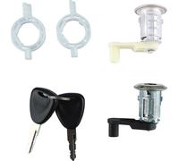Porte de voiture cylindre de serrure avec 2 boutons Smooth Control 7701468981 remplacement pour Megane Clio Thalia