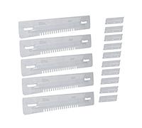 Porte de Voyage d'abeille, réducteur d'entrée de la Ruche, Porte de Voyage de Ruche Galvanisé Fer Escapeproof Hives Entrance Reducer, 15,4 x 2,6 Pouces