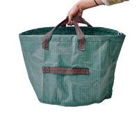 Porte-déchets de jardin - Grands sacs à feuilles, poignées pliables et étanches, conteneur de débris résistant, sac de collecte des déchets distinctif | Solution fiable de gestion des déchets pour