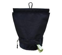 Porte-déchets pour Chiot - Doublure de Retrait réutilisable Lavable 24 x 21 cm Connecteur de Laisse en Tissu Poche de Gestion des excréments en Plein air Distributeur à Bascule Flexible | Sac