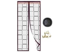 Porte d'écran de mouche magnétique - EVA, 210 cm, écran magnétique | Couverture de porte isolée par temps froid | Écrans de d'installation faciles Scellant des écrans isolés clairs avec une